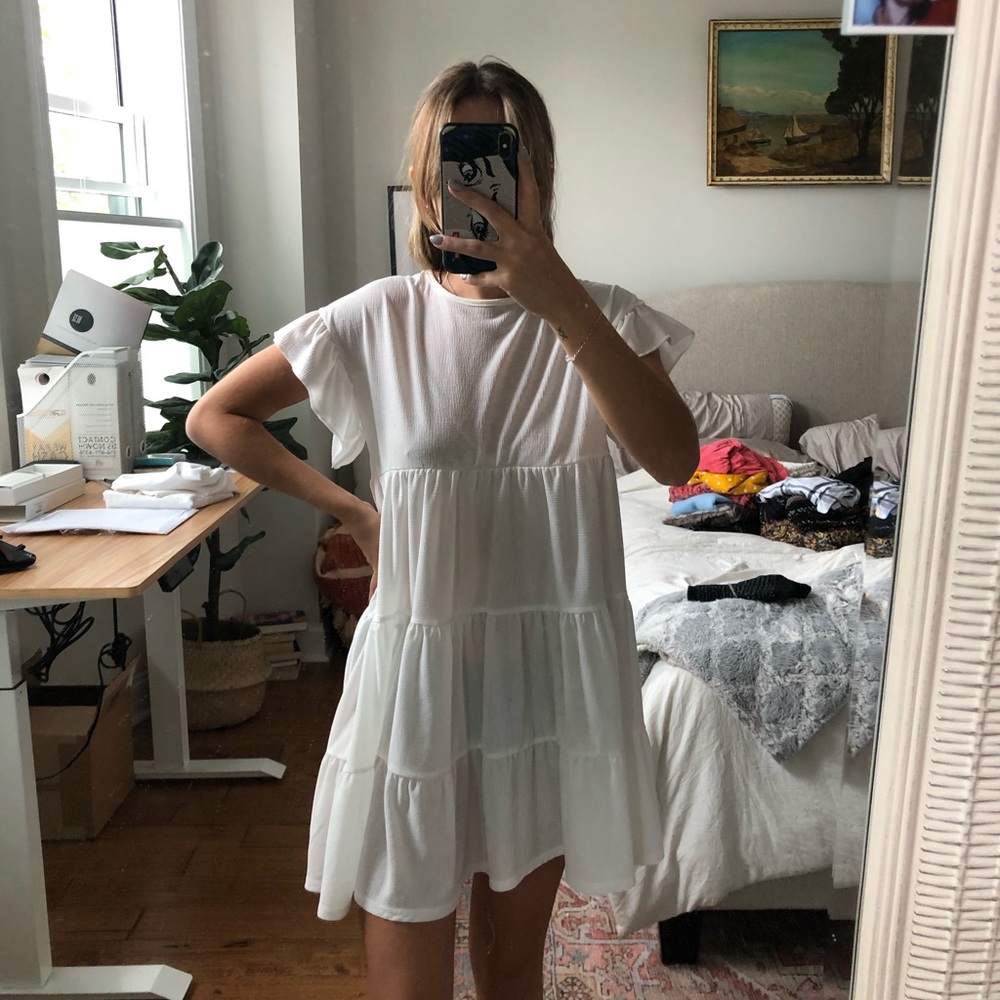 Nasty gal white dress